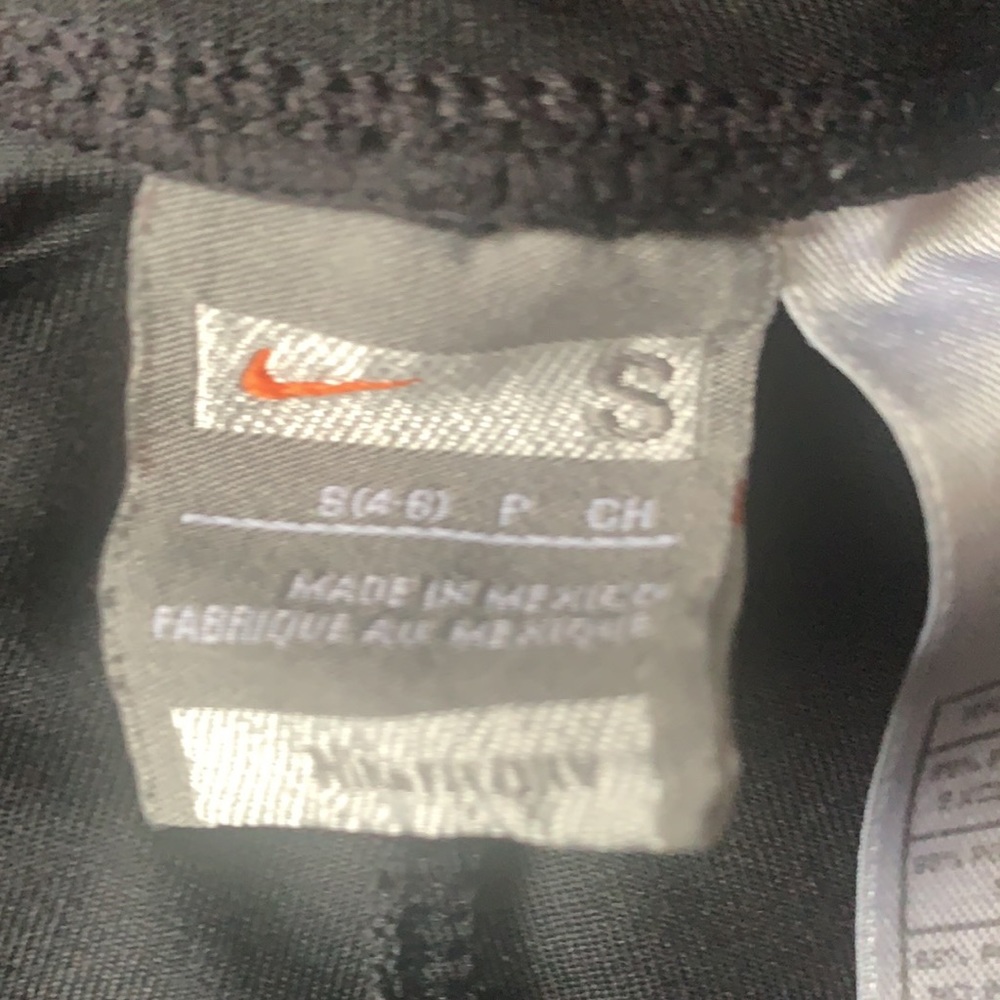 Nike Dry Fit Black Pants Sz S (4-6) - Picture 2 of 4